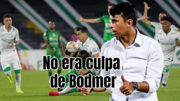 El 'Verde' volvió perder. Foto de Futbolete y de Bodmer de El Colombiano.