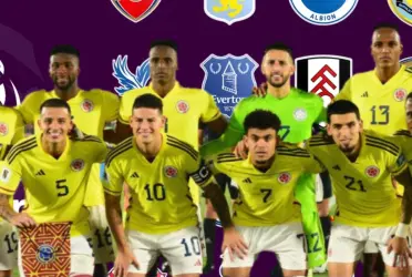 Jugadores de la Selección Colombia.