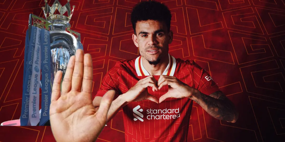 A este jugador colombiano lo tienen como leyenda en la Premier League y no es Luis Díaz Foto: LFC y Premier League