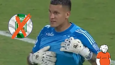 Aguerre y Morelos protagonizan duelo aparte en el partido entre Nacional y DIM.