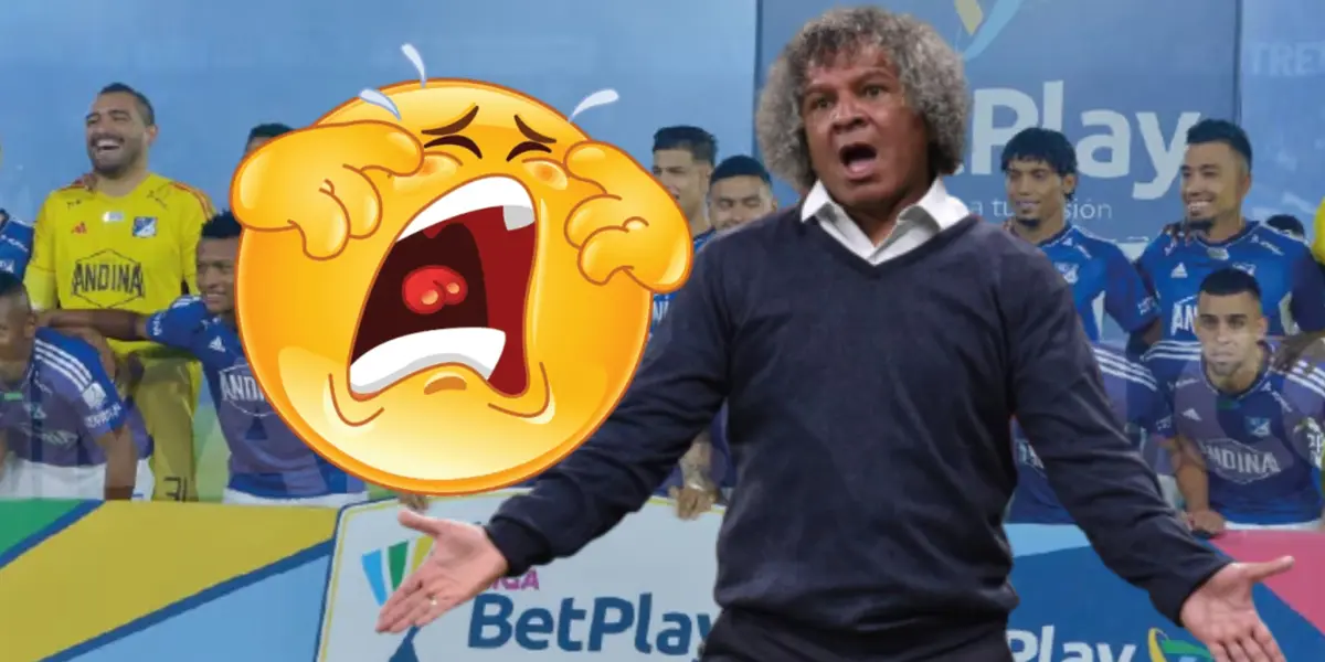 Alberto Gamero, DT de Millonarios.