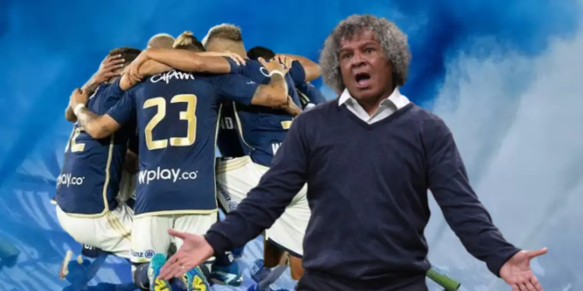 Alberto Gamero, DT de Millonarios.