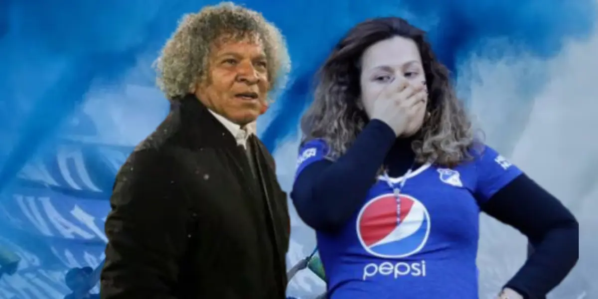 Alberto Gamero, DT de Millonarios.