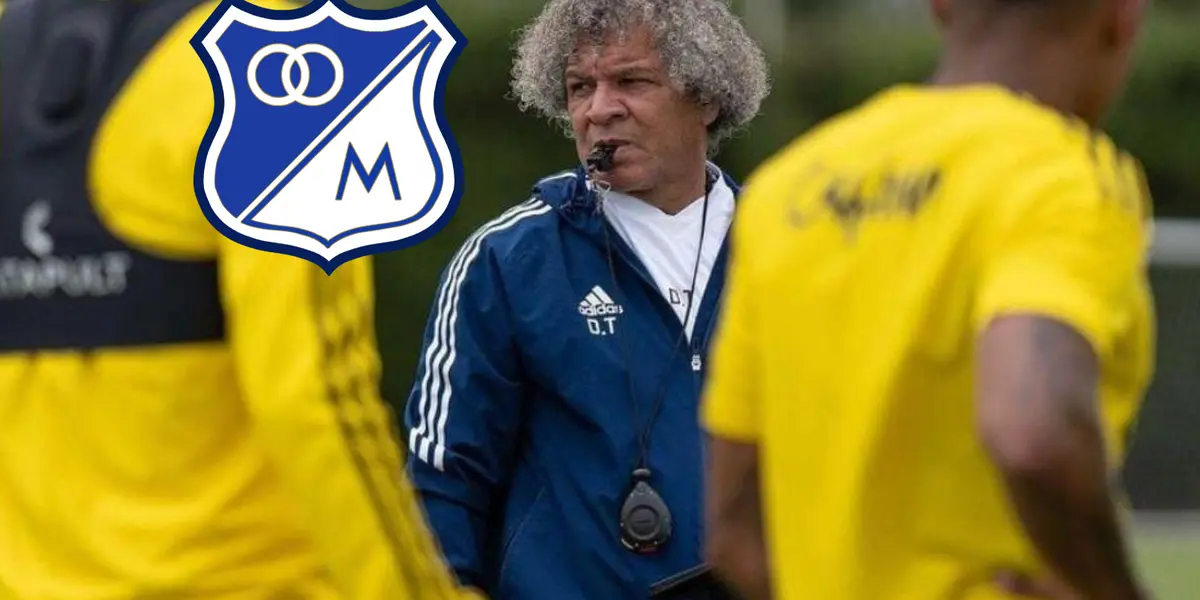 Alberto Gamero Foto: Millonarios FC y Escudoteca