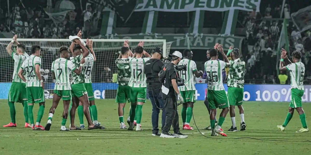 ¡Alineación de lujo! Nacional presenta su mejor equipo para enfrentar a Santa Fe. Foto: Instagram