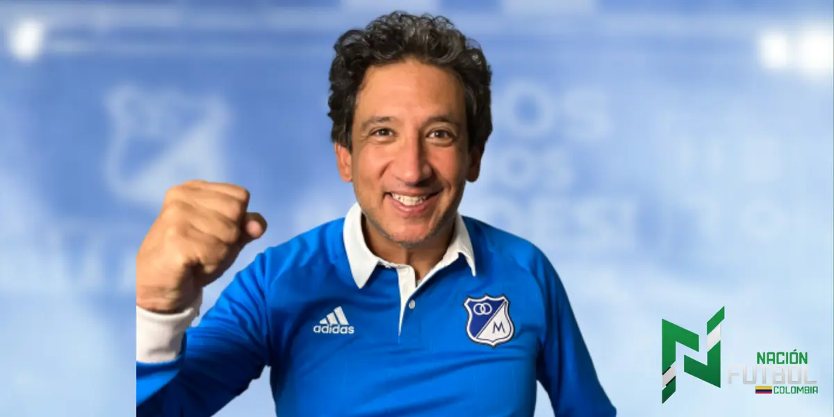 Antonio Casale. Foto: Antonio Casale y Millonarios.
