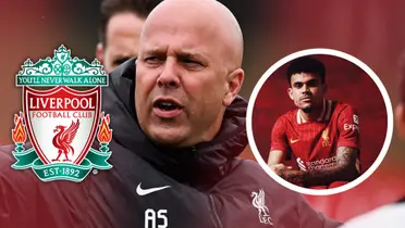 Arne Slot y el otro colombiano que tiene en carpeta para el Liverpool Foto: LFC y Escudoteca