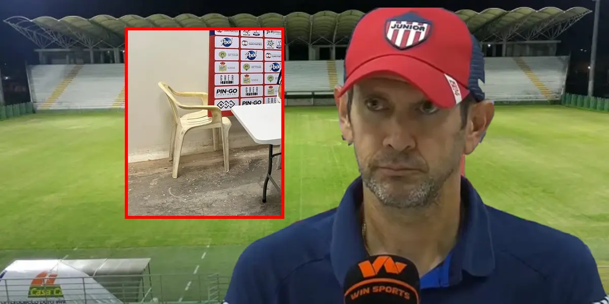 Arturo Reyes, DT de Junior.