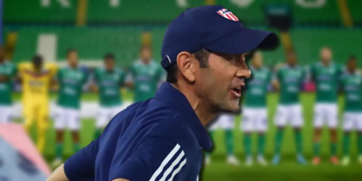 Arturo Reyes, DT de Junior de Barranquilla.