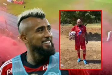 Arturo Vidal, jugador chileno.