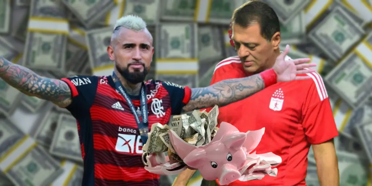 Arturo Vidal y Tulio Gómez.