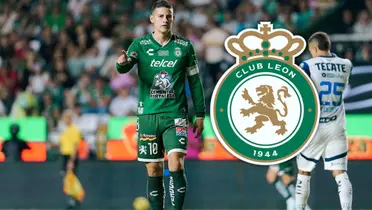 Atención al detalle que marcó la mala noche de James Rodríguez Foto: Club León y Escudoteca