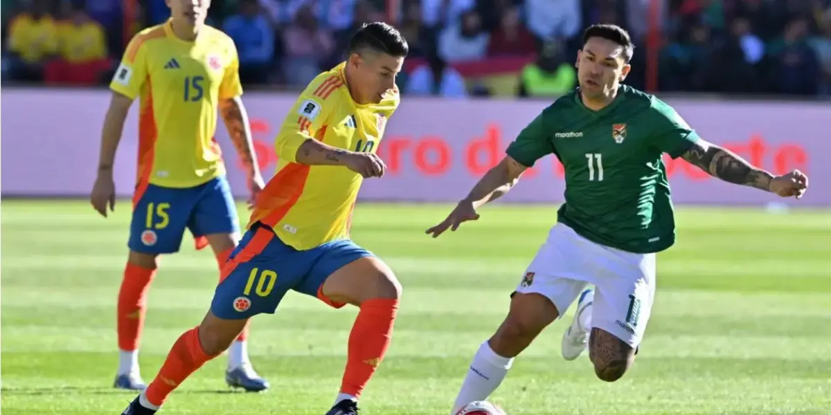 Bolivia vs Colombia Foto: Antena 2