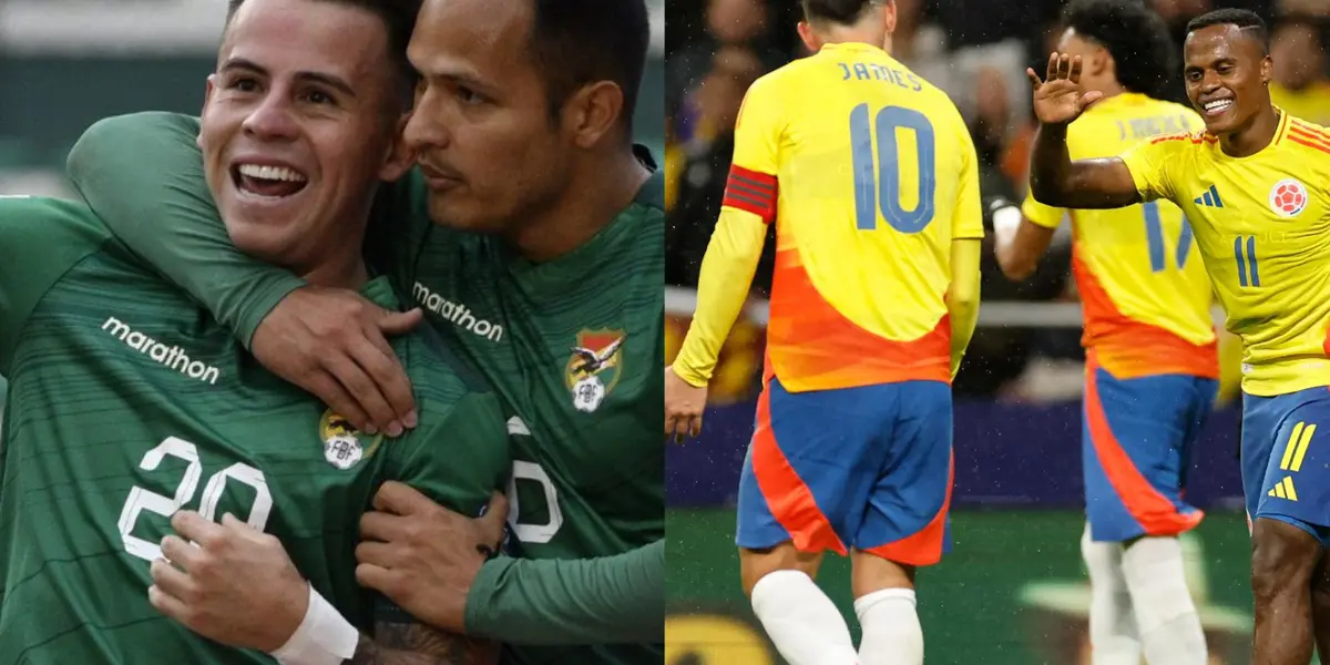Bolivia vs Colombia Foto: Antena 2 y Sporting News