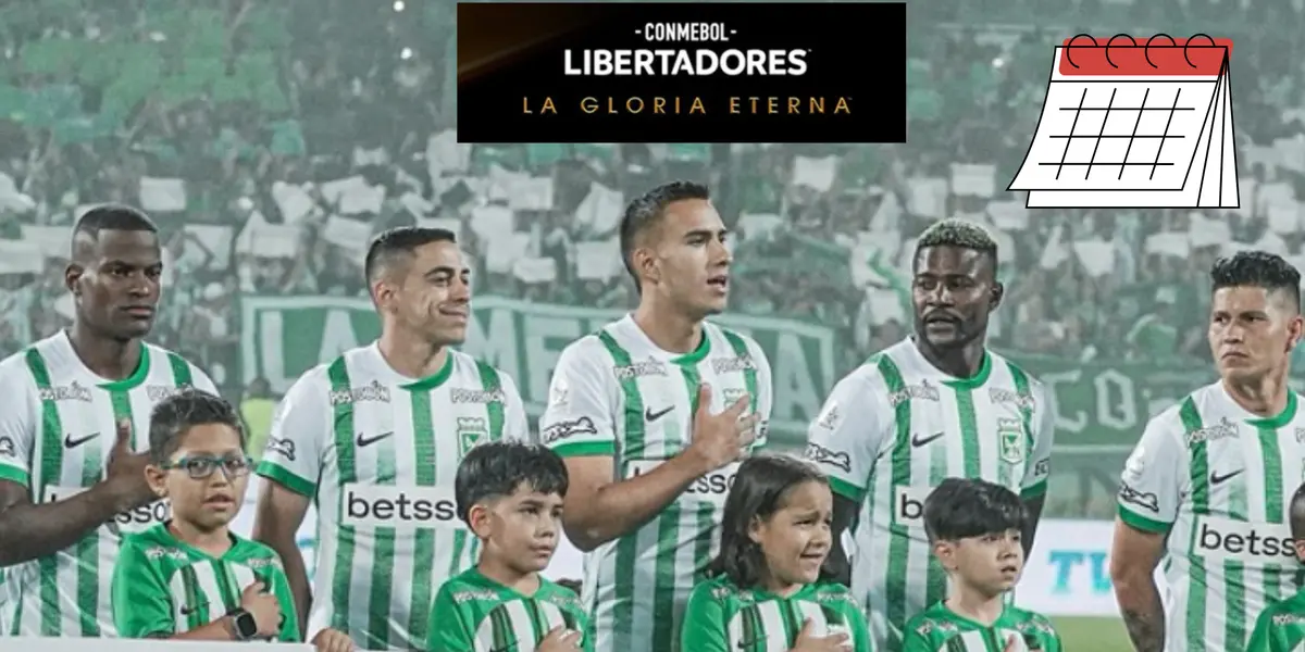 Calendario Libertadores 2025. Nacional conoce su ruta hacia la gloria continental