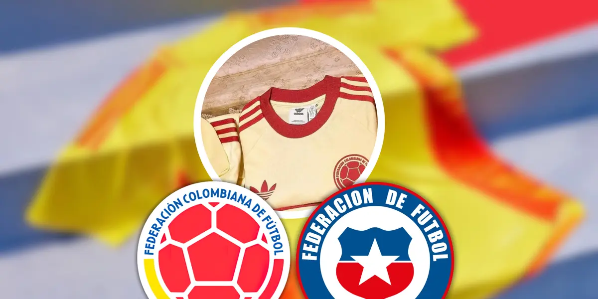 Camiseta Selección Colombia Foto: Adidas y Escudoteca