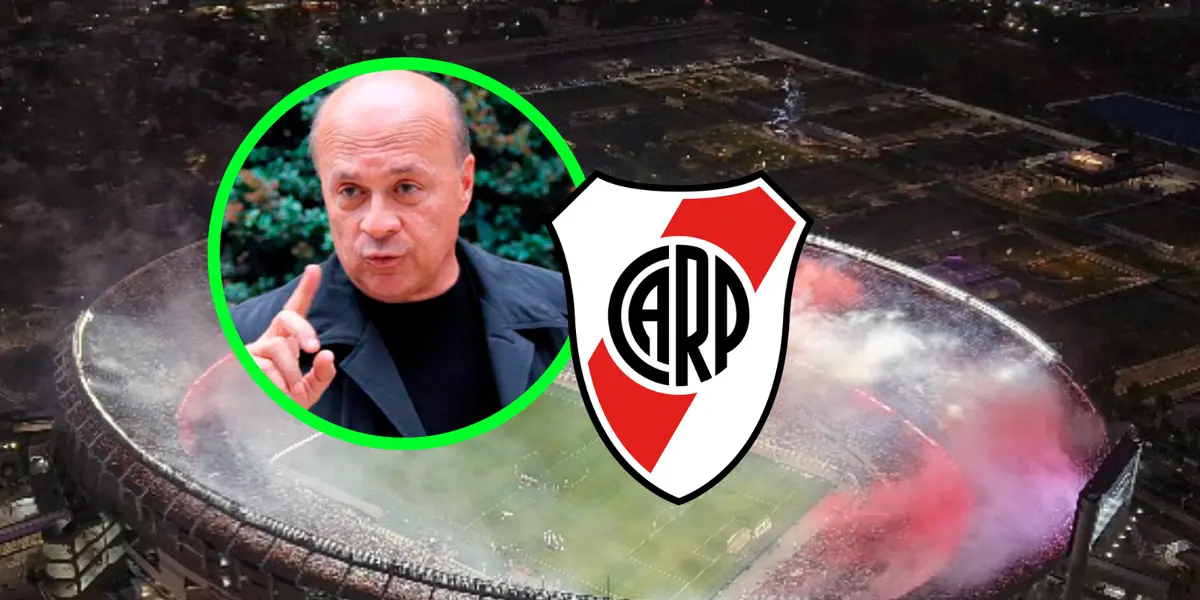 Carlos Antonio Vélez Foto: River Plate y RCN