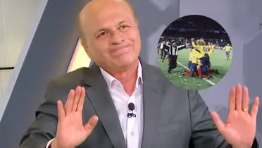 Carlos Antonio Vélez y Selección Colombia Foto: Captura de Win Sports y FCF