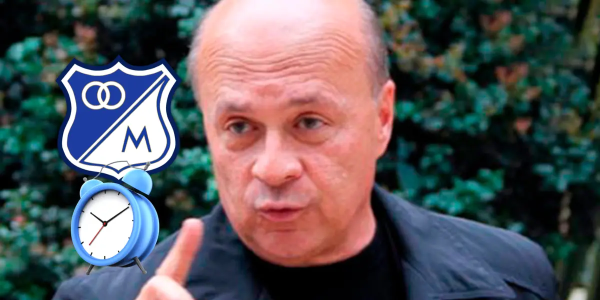 Carlos Antonio Vélez y su sentencia a Millonarios Foto: RCN, Pexels y Escudoteca