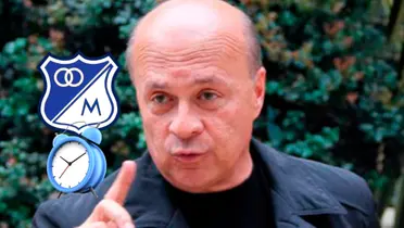 Carlos Antonio Vélez y su sentencia a Millonarios Foto: RCN, Pexels y Escudoteca