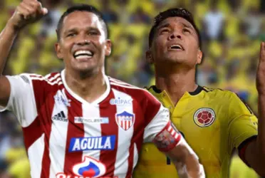 Carlos Bacca y Teófilo Gutiérrez.