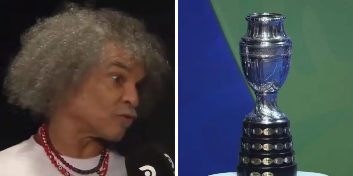 Carlos habló luego de finalizado el sorteo de la fase de grupos.