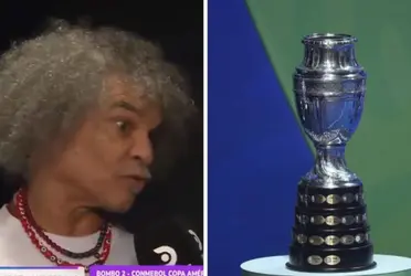 Carlos habló luego de finalizado el sorteo de la fase de grupos.