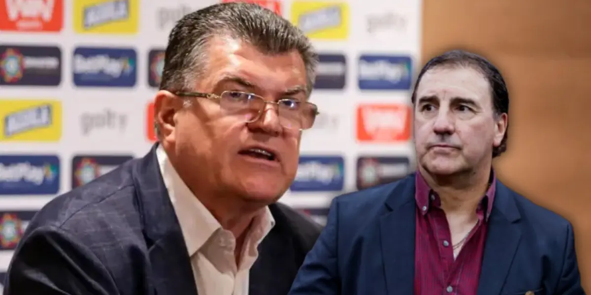 Carlos Mario Zuluaga y el mensaje a Néstor Lorenzo Foto: DIMAYOR y FCF