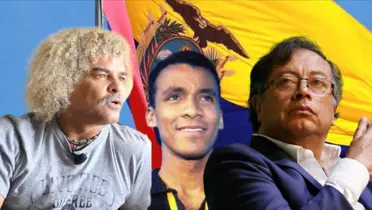 Ponte las pilas con el Pibe, Petro, vea el homenaje de Ecuador a una leyenda