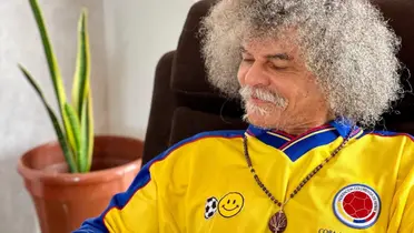 Carlos Valderrama Foto: Carlos Valderrama en redes sociales