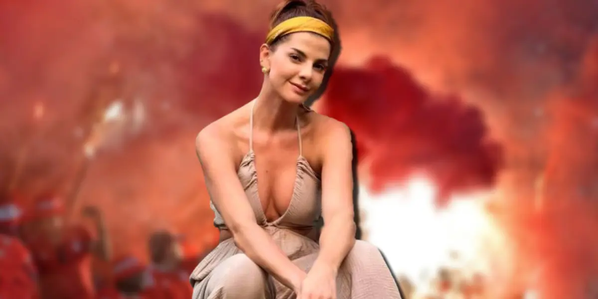 Carolina Cruz, modelo colombiana.