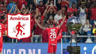Celebra América de Cali: este jugador está de vuelta para pelear por la Copa Sudamericana. Foto: América de Cali, CONMEBOL y Escudoteca