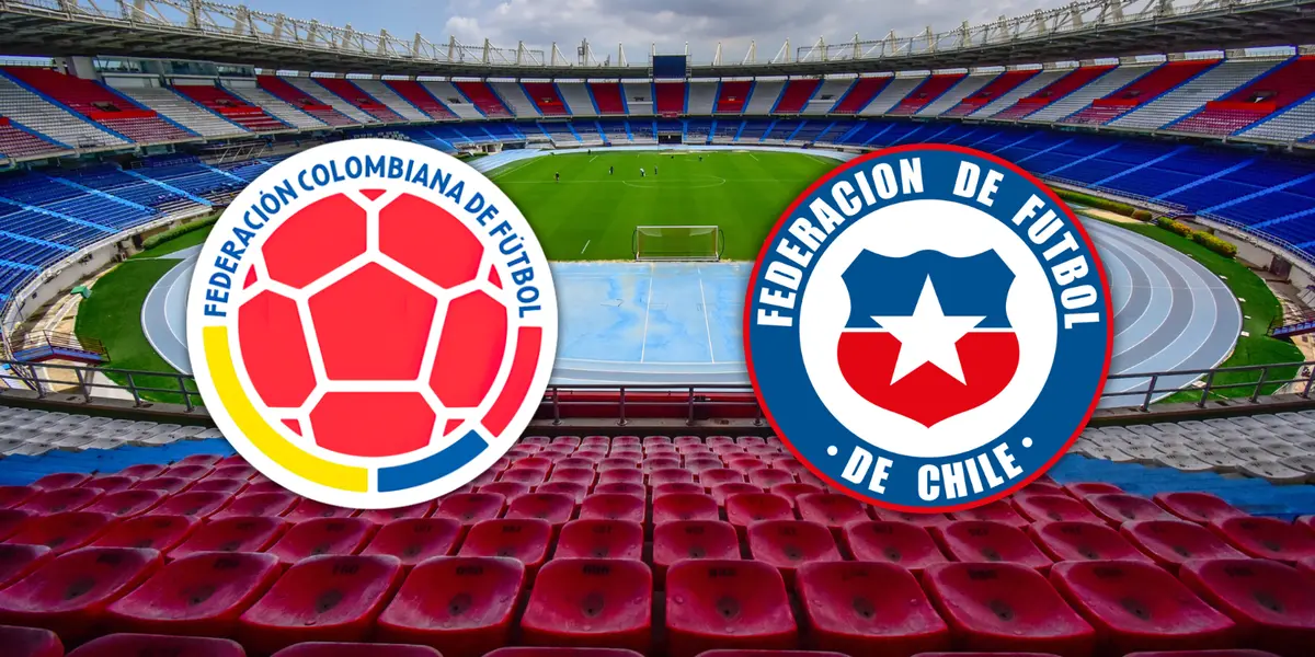 Colombia vs Chile Foto. Junior a un click y Escudoteca PN