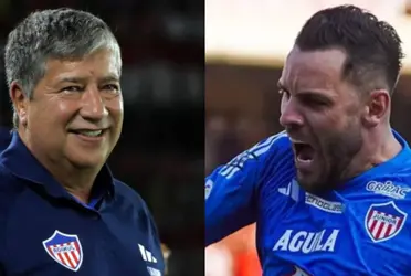 Como ha mencionado anteriormente, el uruguayo no jugará en ningún otro club colombiano que no sea Junior.