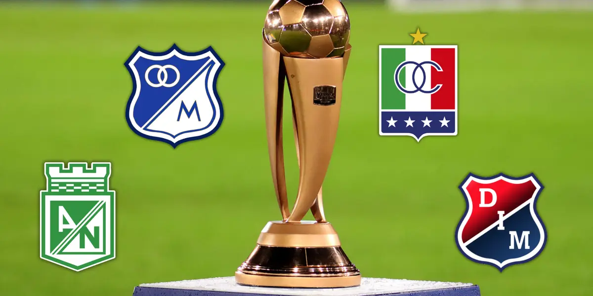 Copa Betplay Foto: Antena 2 y Escudoteca PN