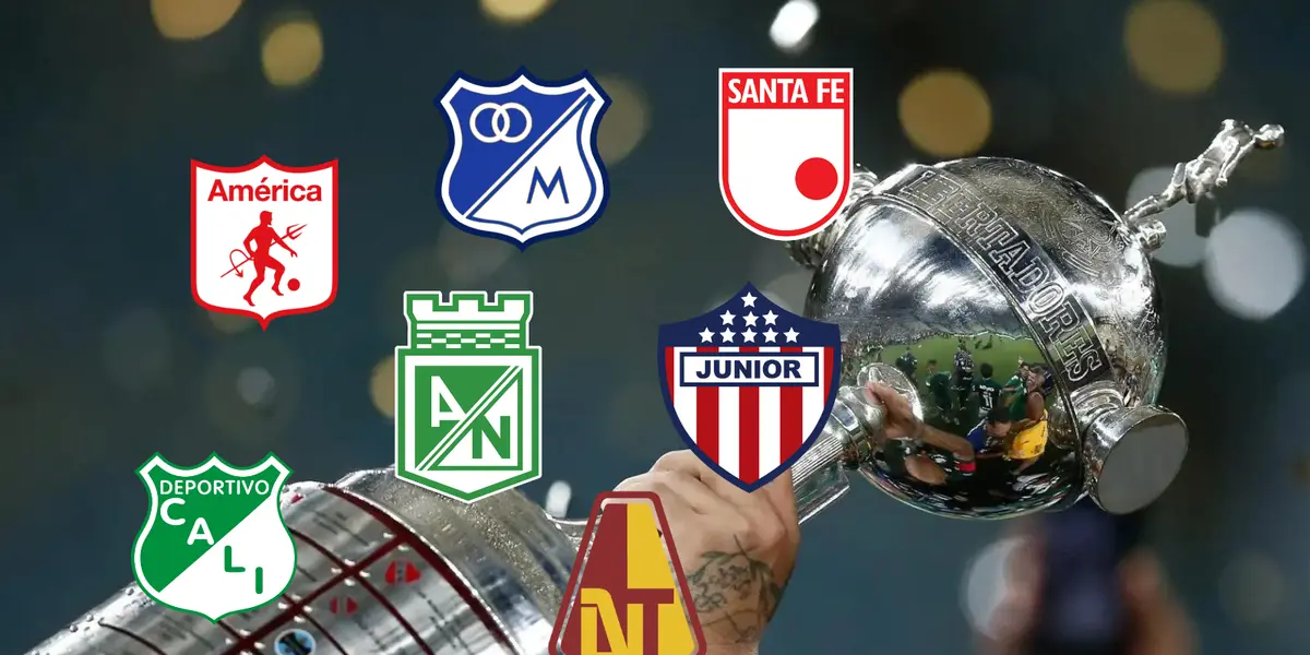 Copa Libertadores Foto: Escudoteca y CONMEBOL