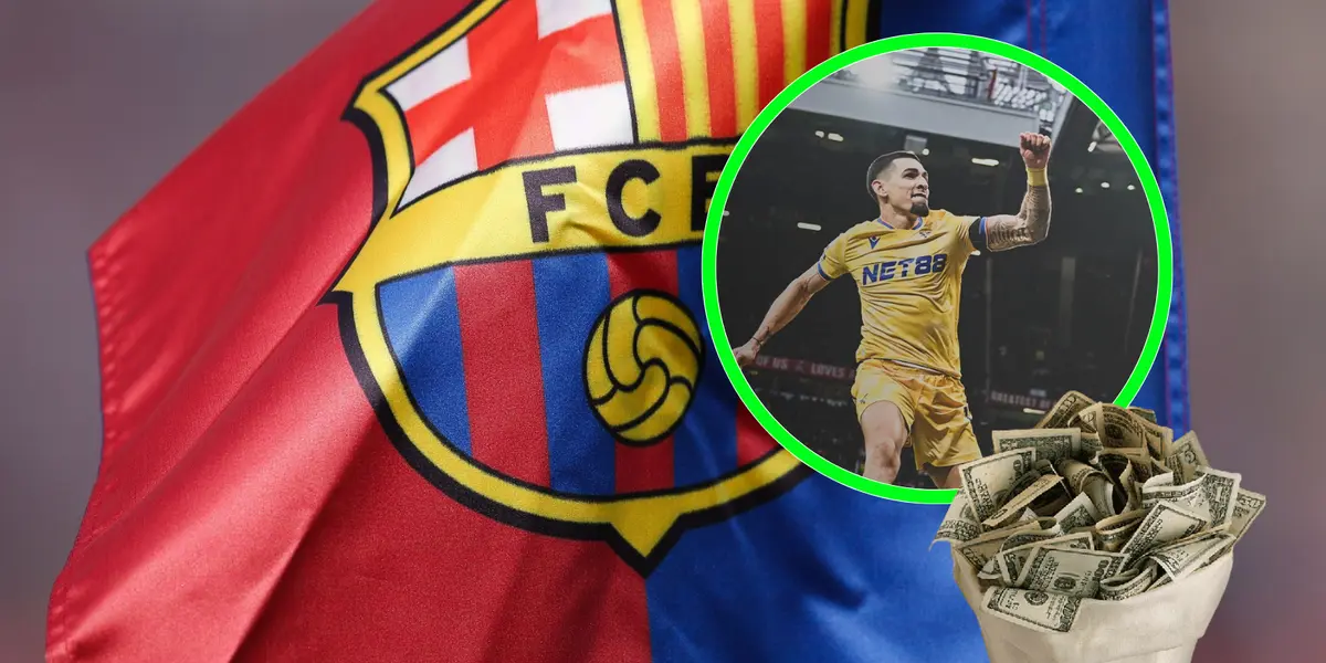 Daniel Muñoz Foto: FC Barcelona y Crystal Palace