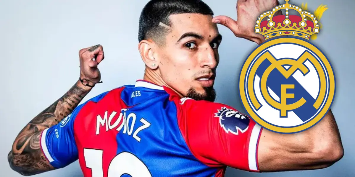 Daniel Muñoz y su decisión con el Crystal Palace Foto: Escudoteca y Crystal Palace