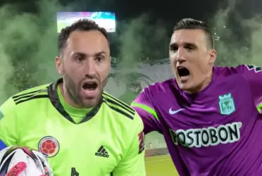 David Ospina y Franco Armani.
