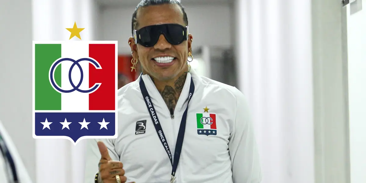 Dayro Moreno y el nuevo homenaje a su carrera en el FPC Foto: Once Caldas DAF y Escudoteca