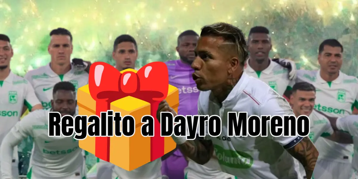 Dayro Moreno recibió un regalito por parte de Nacional para superar a Galván Rey