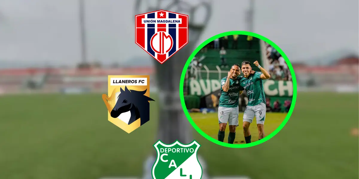 Deportivo Cali y Fútbol Colombiano Foto: Dimayor, Deportivo Cali y Escudoteca