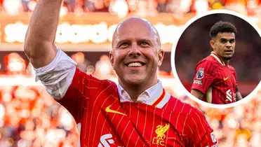 ¿Díaz se queda en Anfield? La incógnita tras el título. Foto: LFC