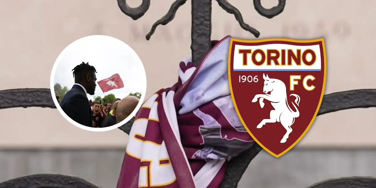 Duván Zapata encabezó un homenaje histórico por la Tragedia de Superga que dejó lágrimas en todo Torino.