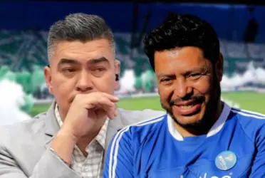 Eduardo Luis y René Higuita.