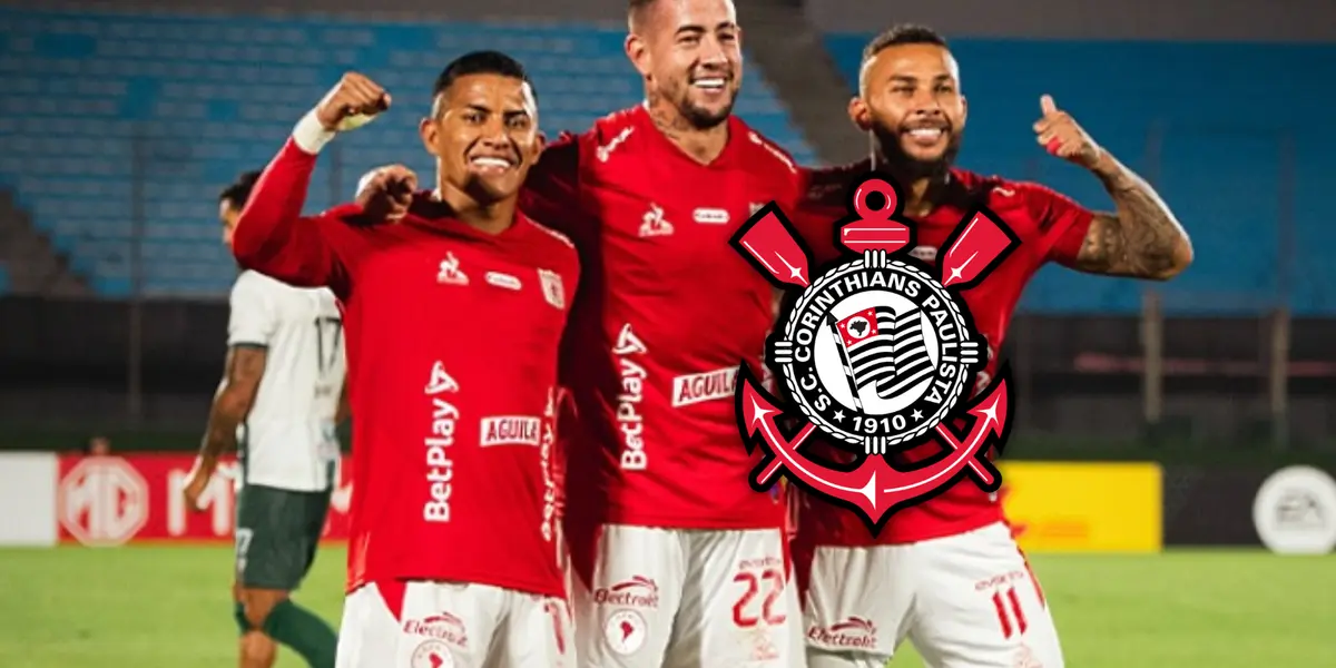 El América de Cali espera por Corinthians pero sufre un grave problema Foto: América de Cali y Escudoteca