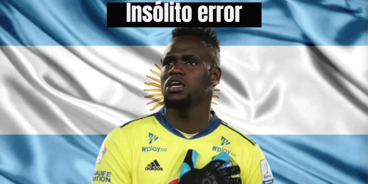 El arquero protagonizó un error que le costó un gol en contra en una final.