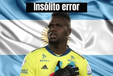 El arquero protagonizó un error que le costó un gol en contra en una final.