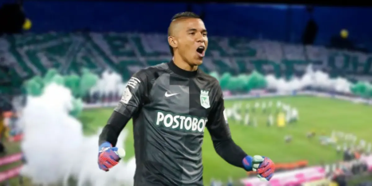 El arquero salvó al ‘Verde’ de recibir un gol a los 24 minutos.