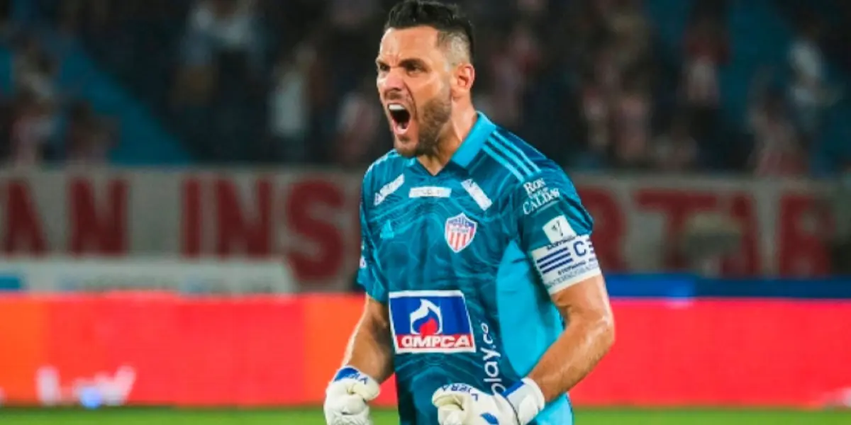 El arquero uruguayo no ha jugado con Junior de Barranquilla en los últimos cuatro partidos.